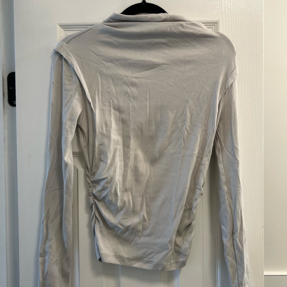 Michael Stars Cream Long Sleeve Top
